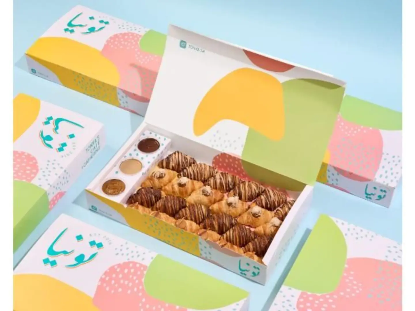 Sweet Croissant Bites Box 24pcs