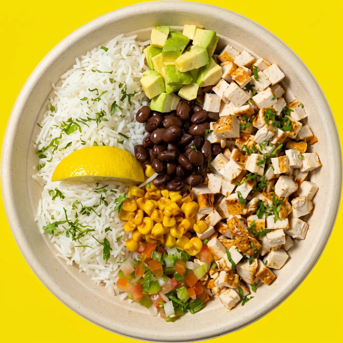 Chicken Burrito Bowl - Extra Protein