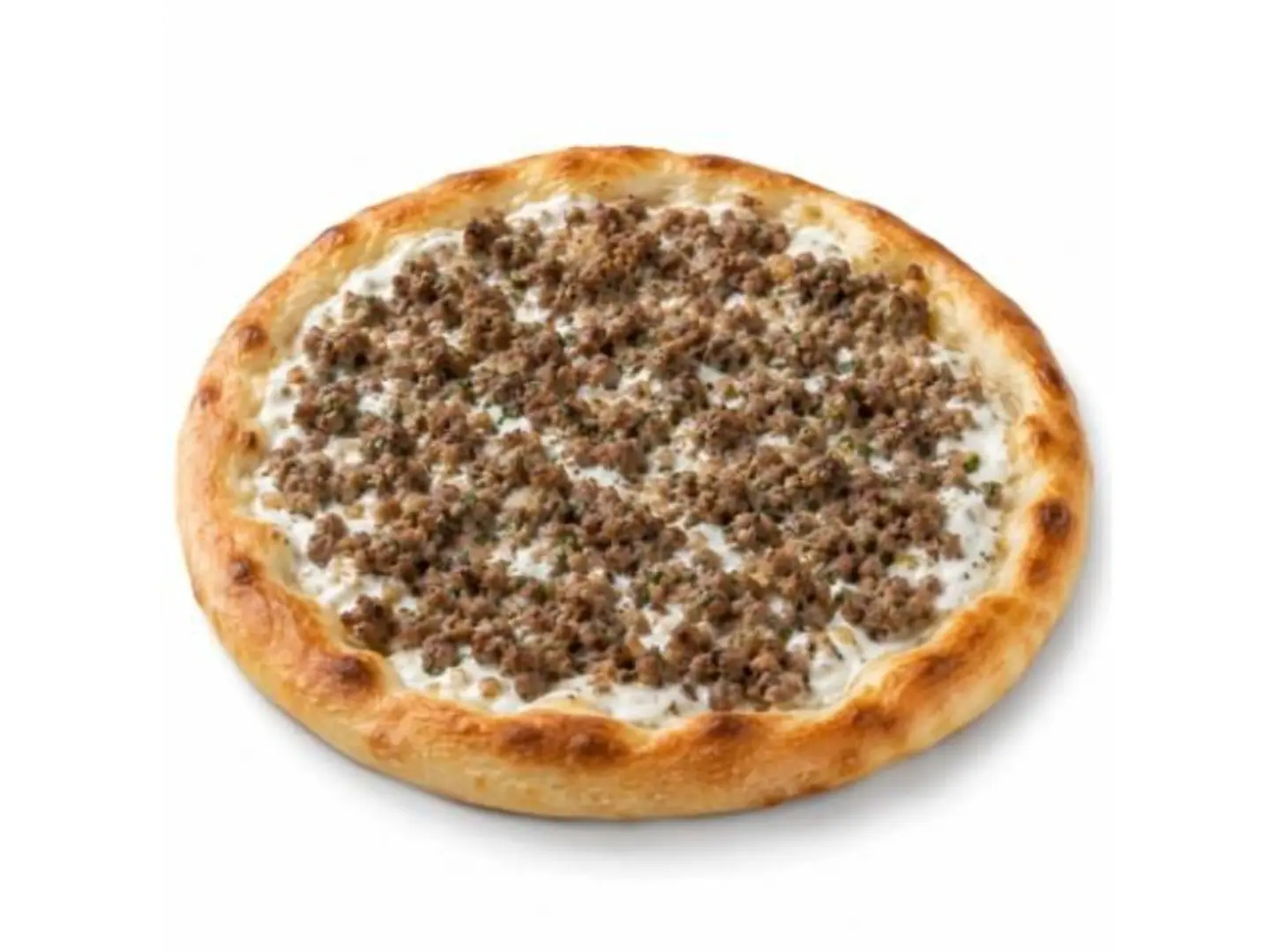 Shami Sfiha With Yogurt