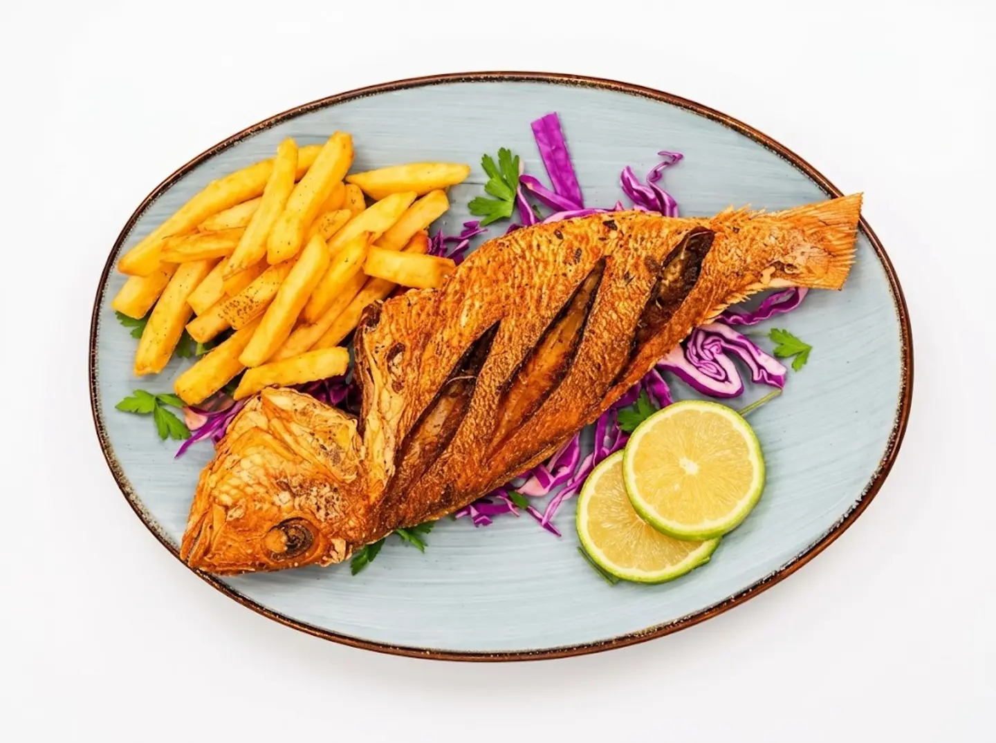 Fried Coral Fish