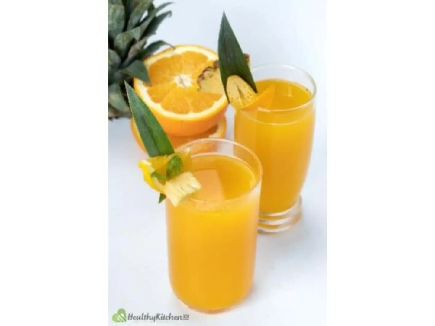 عصير اناناس برتقال