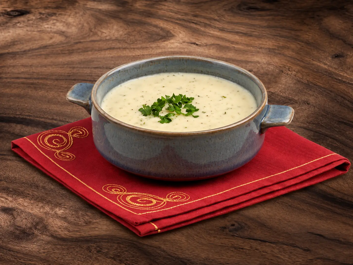 شوربه كريمة الدجاج