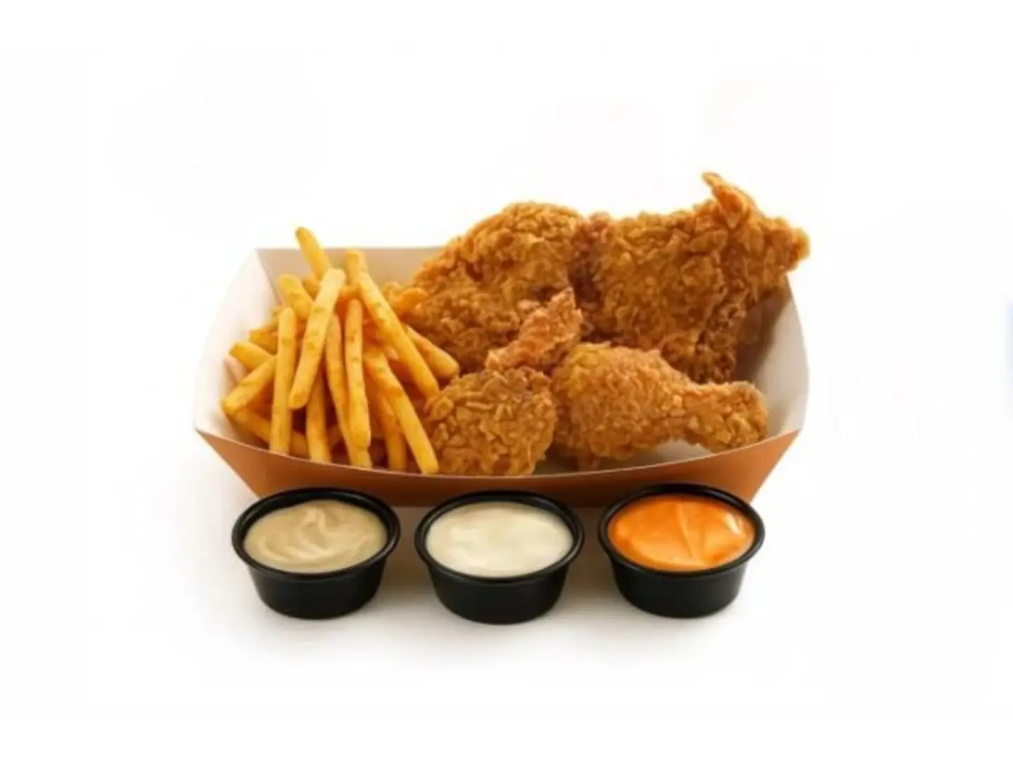 2 Pieces Chicken Broasted