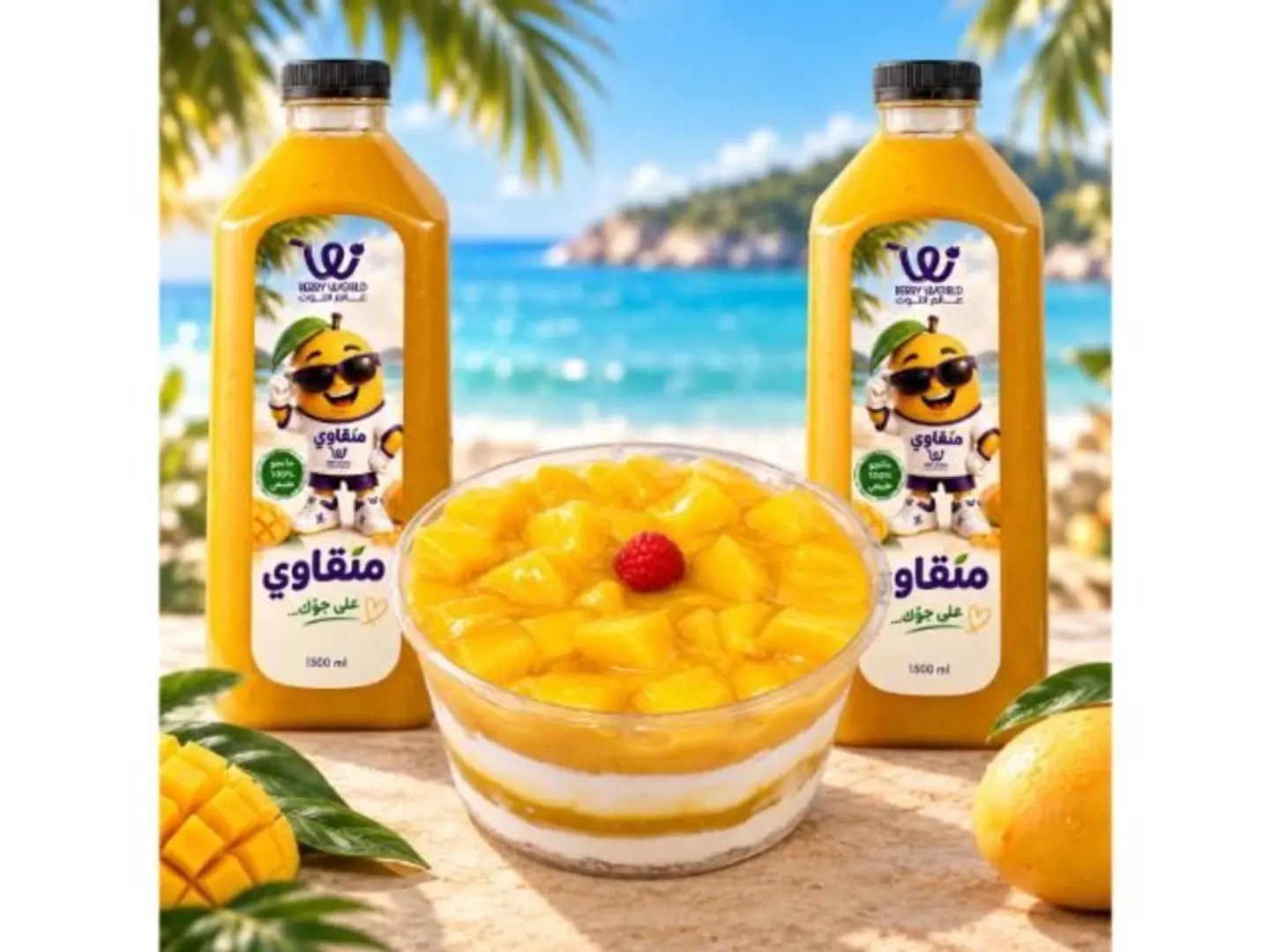 كومبو 2 جالون مانجو مانجو غراهام عائلي