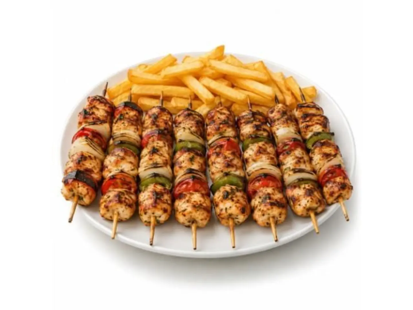 500 Grams Chicken Kebab 8 Skewers
