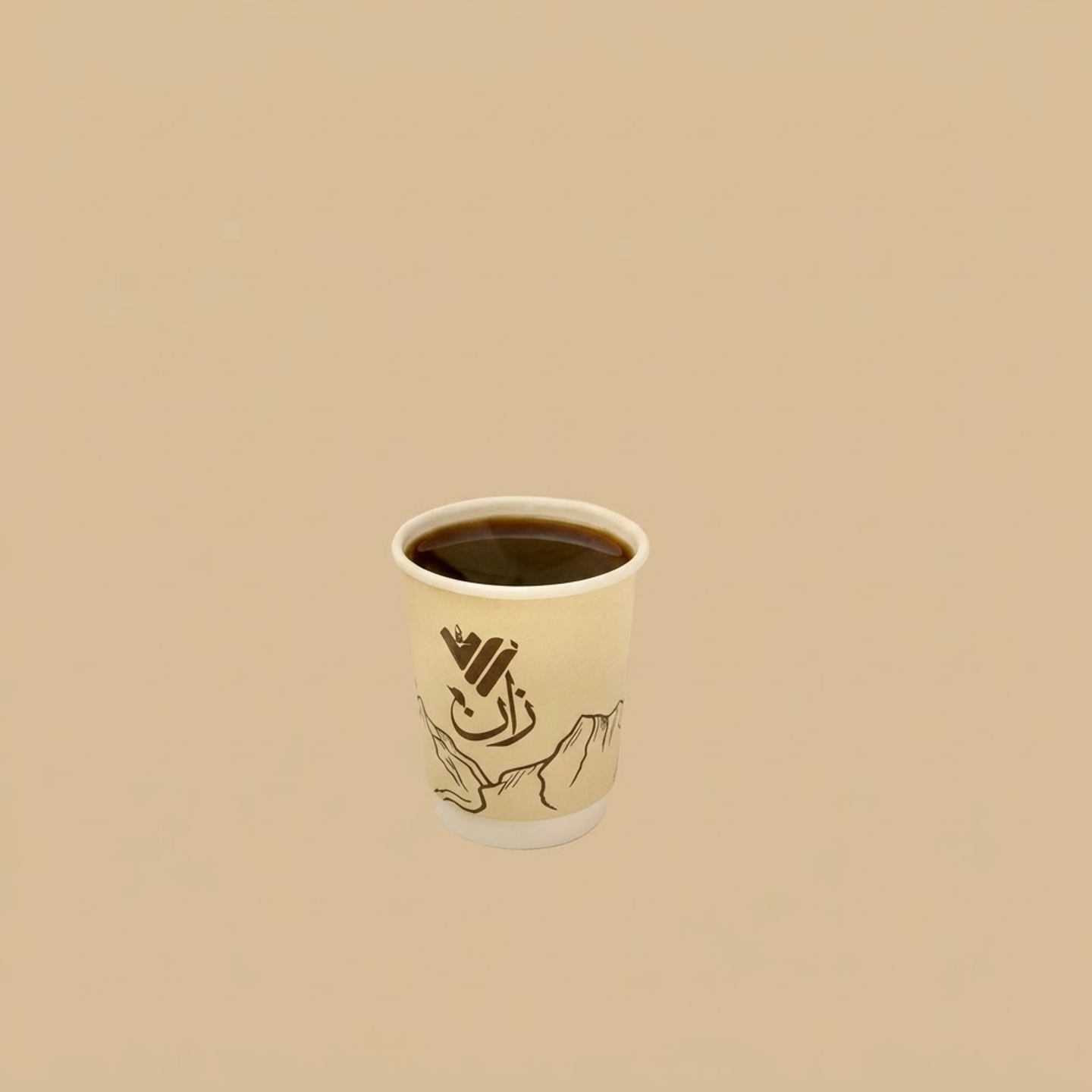 شاي زان - كوب ورق