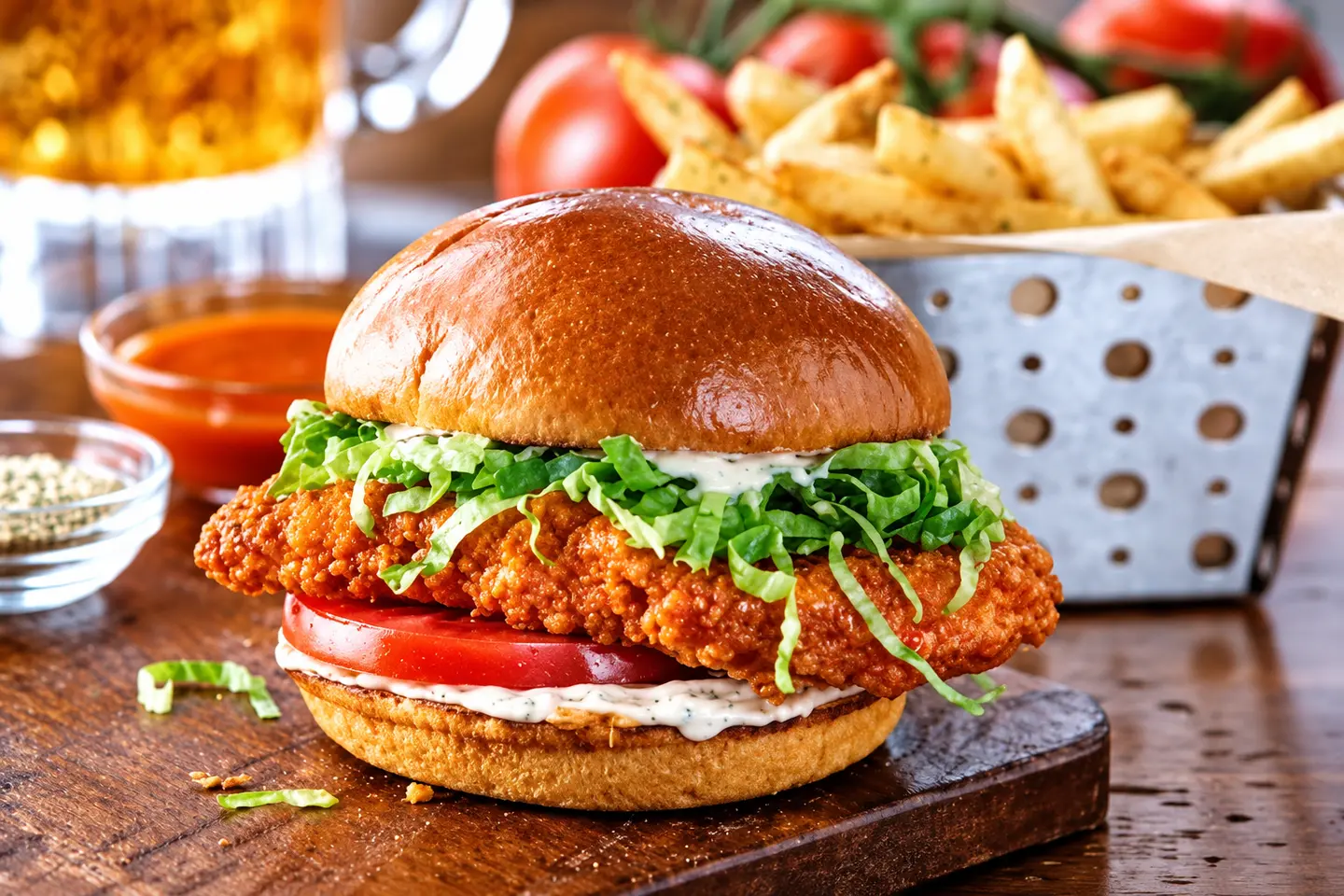 Buffalo Chicken Ranch Sandwich