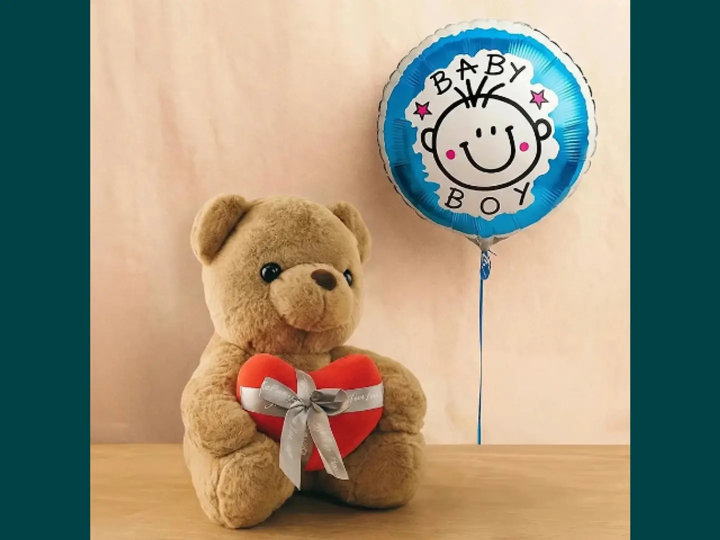 Baby Boy Teddy Set