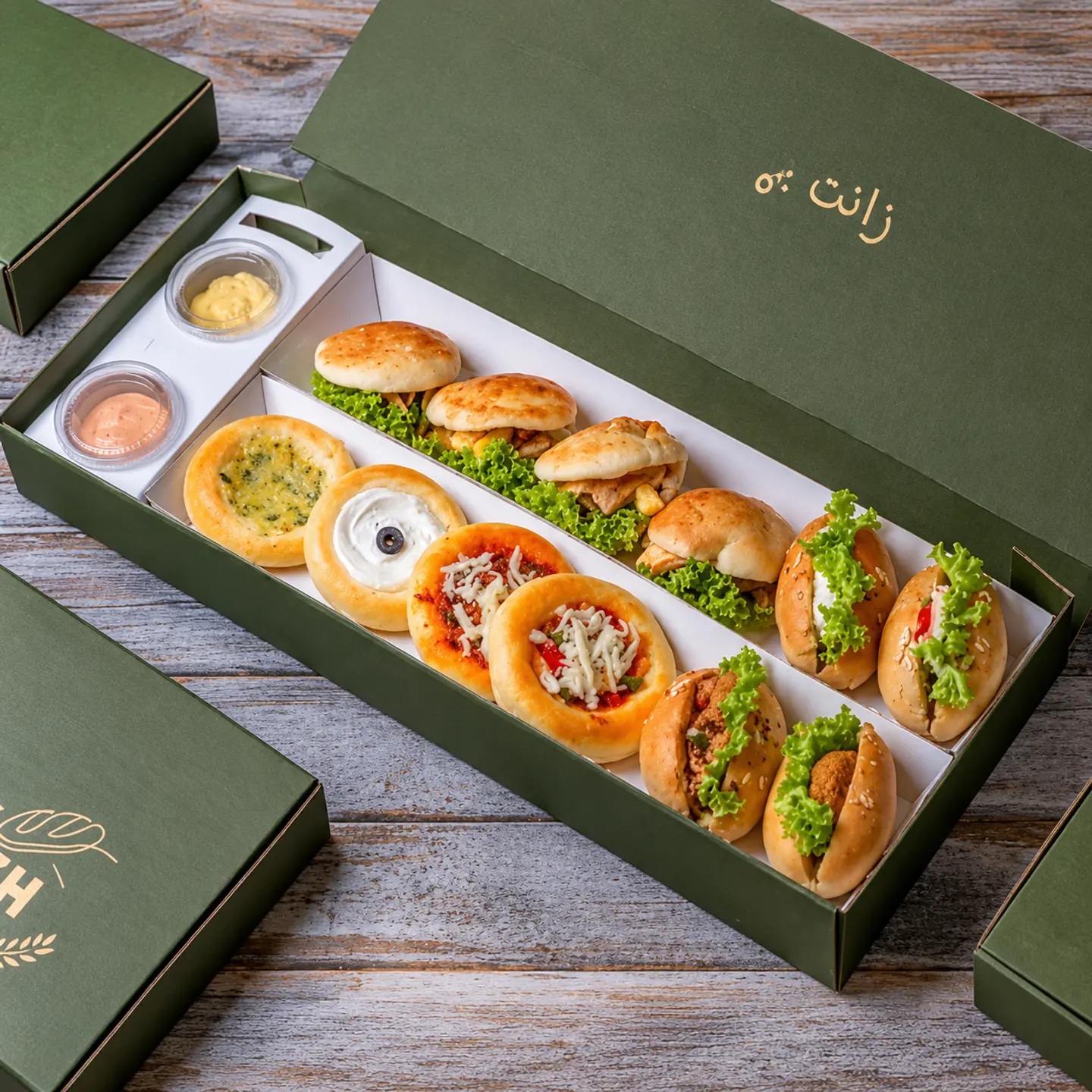 فطائر مشكل ميني - صغير