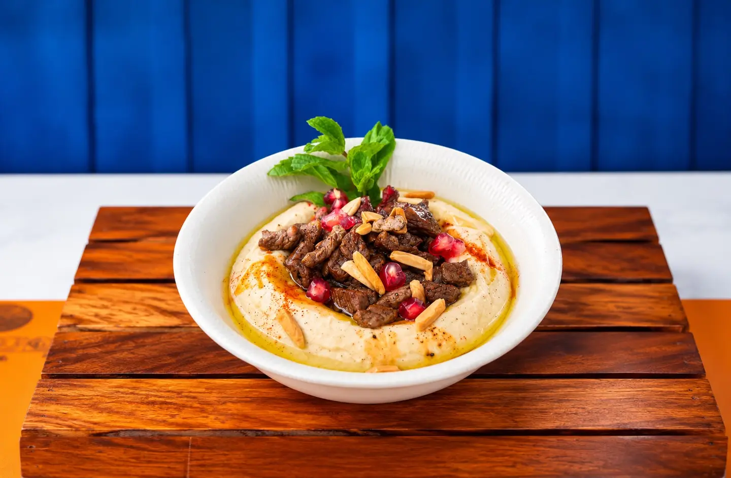 Hummus With Meat