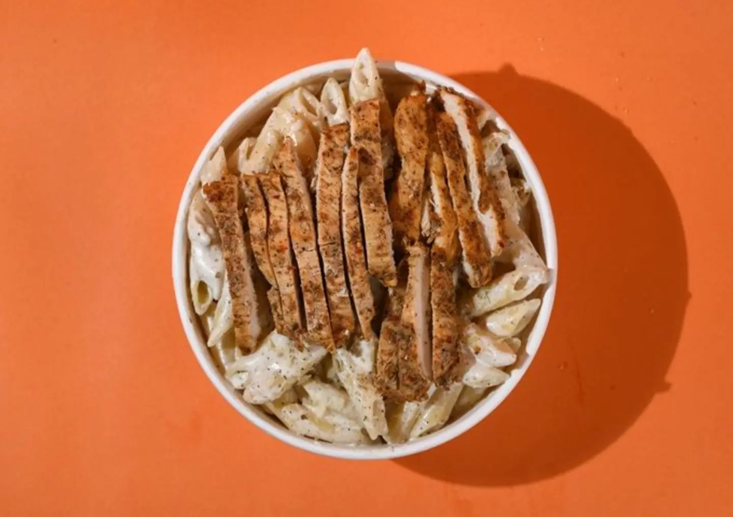 Chicken Pasta With White Sauce