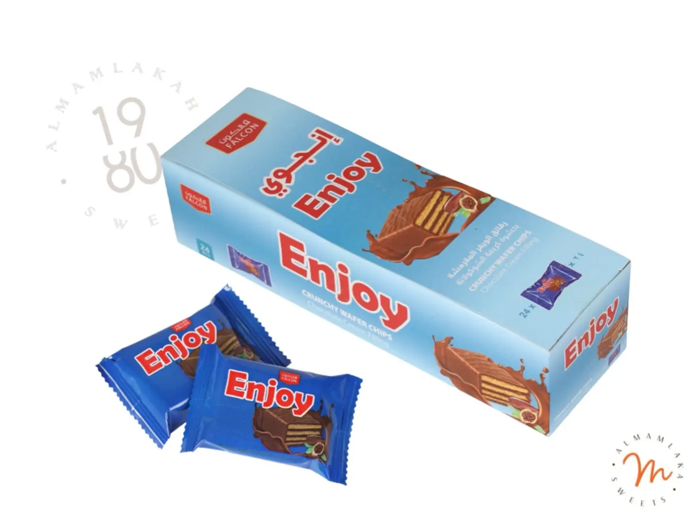 Wafer Sandwich With Chocolate Cream Filling