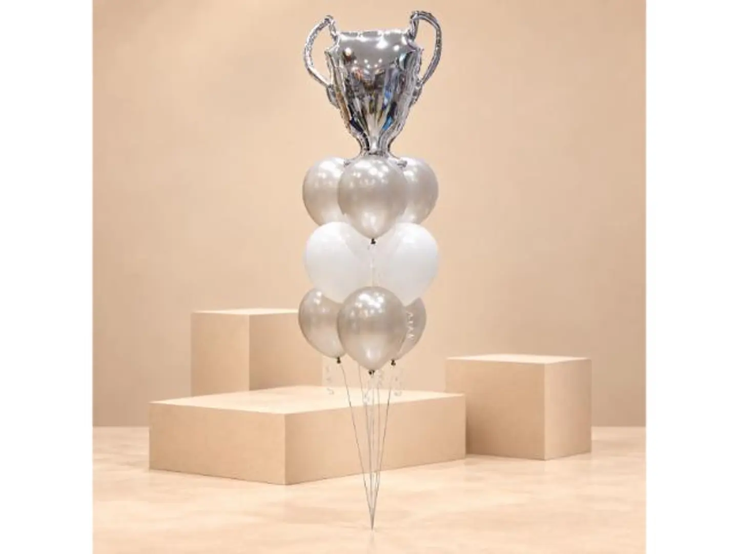 Silver Foil Cup Bouquet