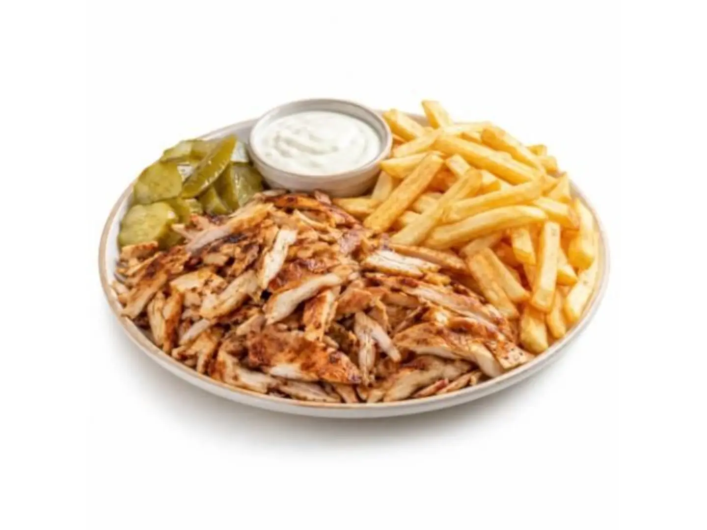 Large Chicken Plate