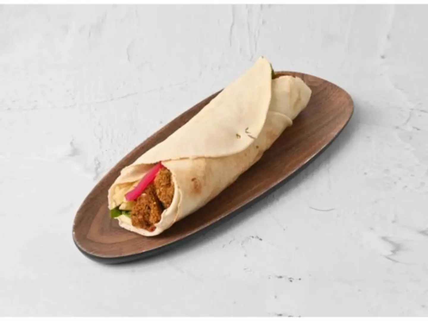 Eggah And Falafel Sandwich