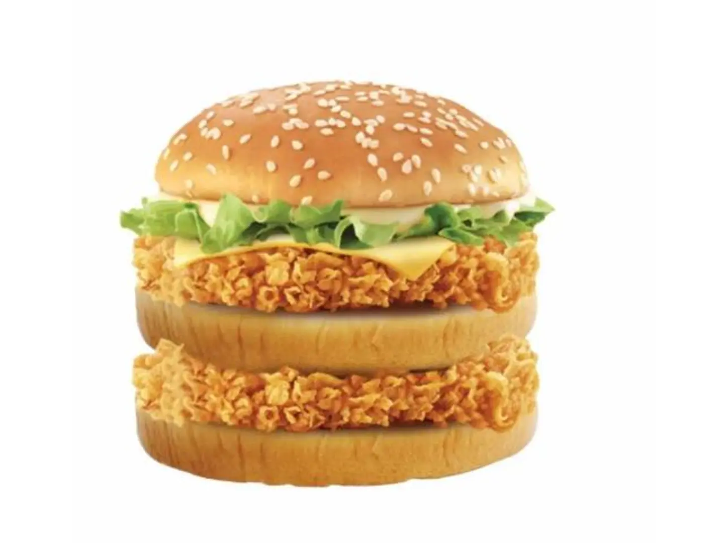Double Zinger Burger