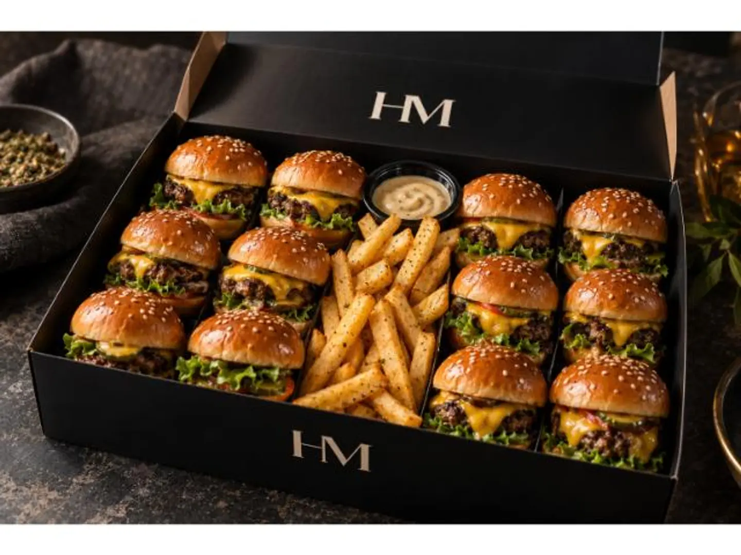 Mini Burger Box