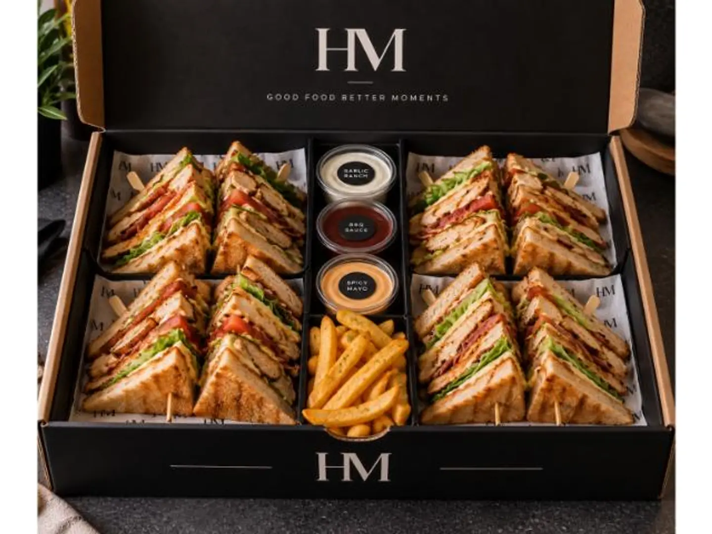 Club Sandwich Box