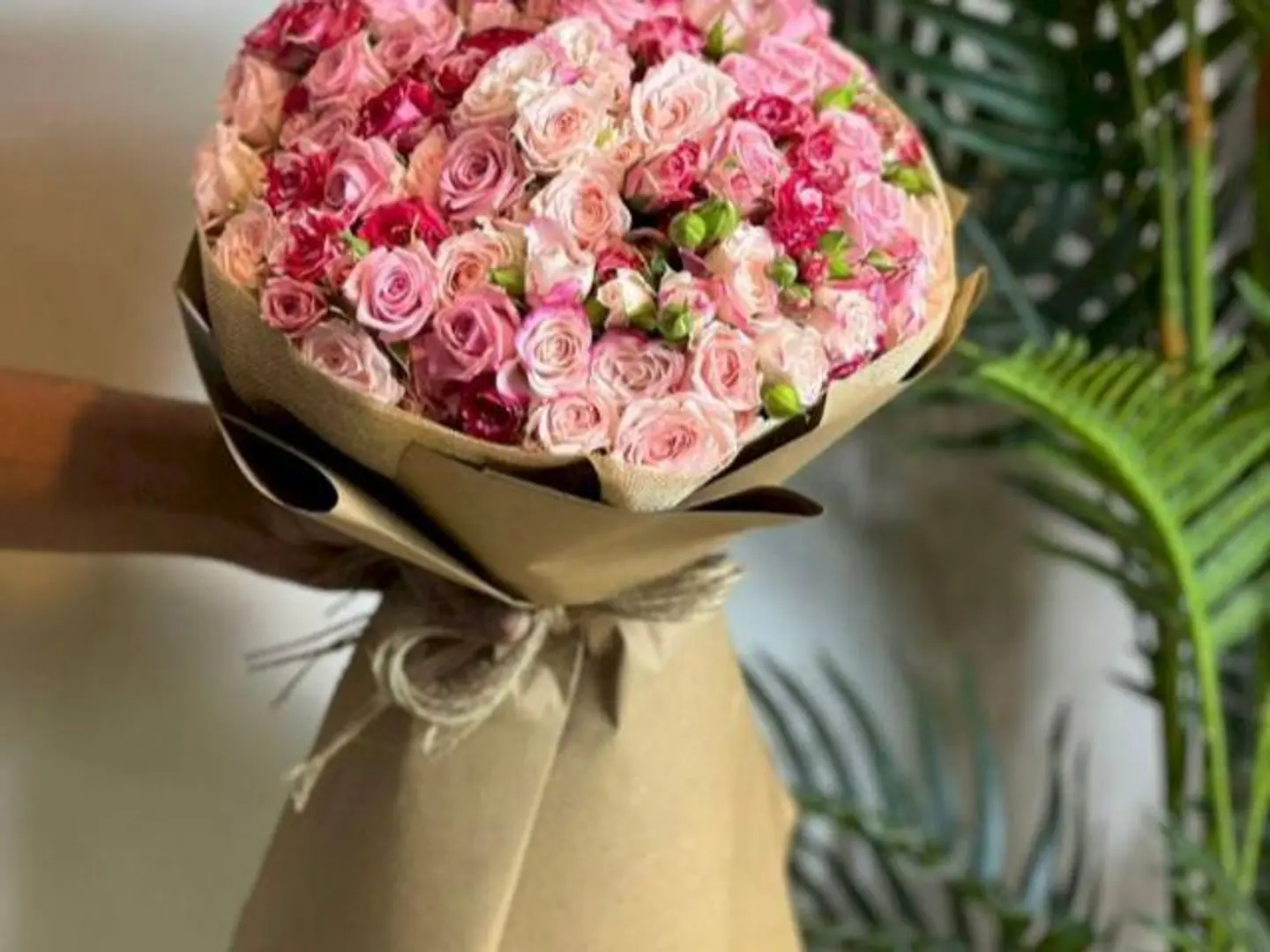 باقة بيبي روز بينك