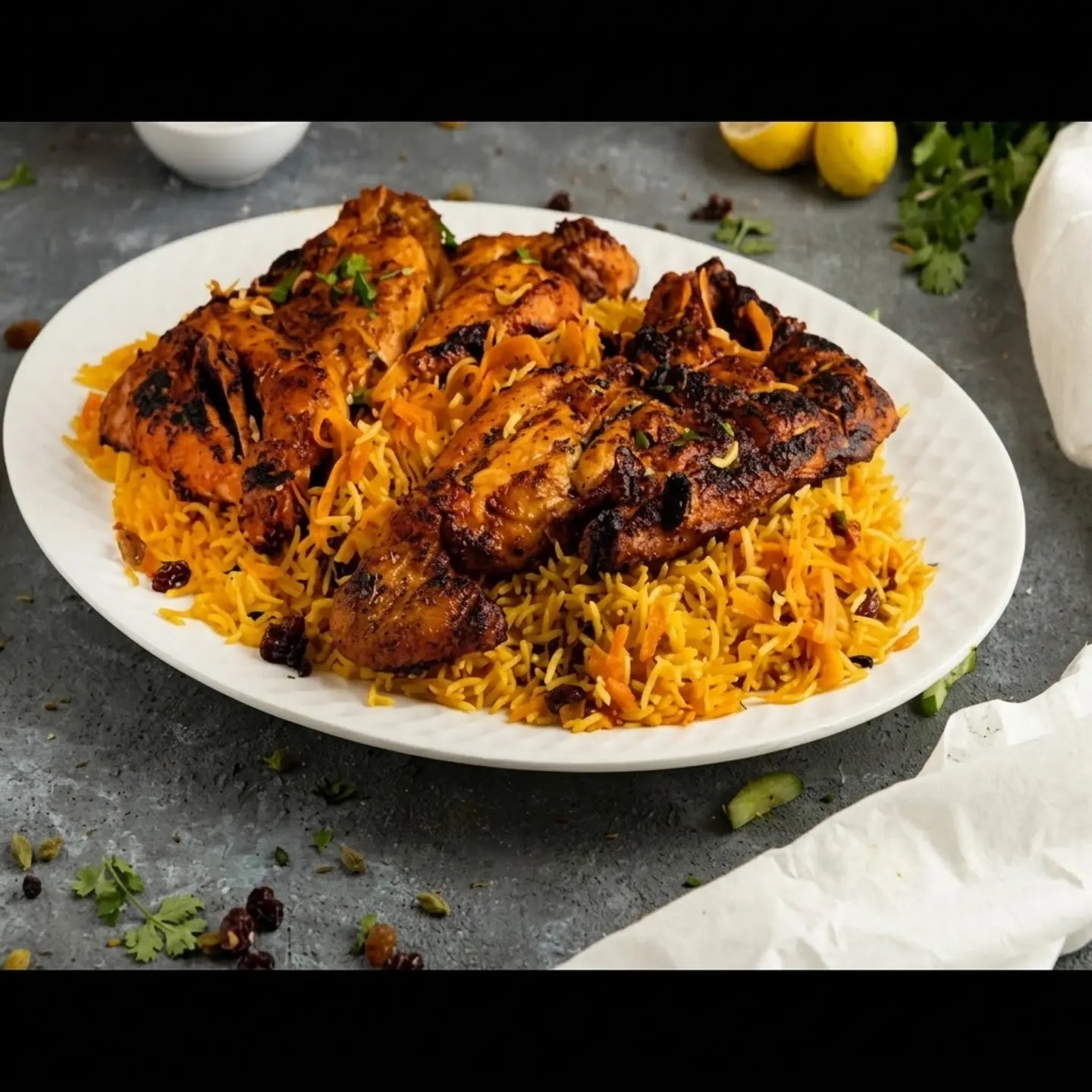 Charcoal Grilled Chicken - Half A Chicken