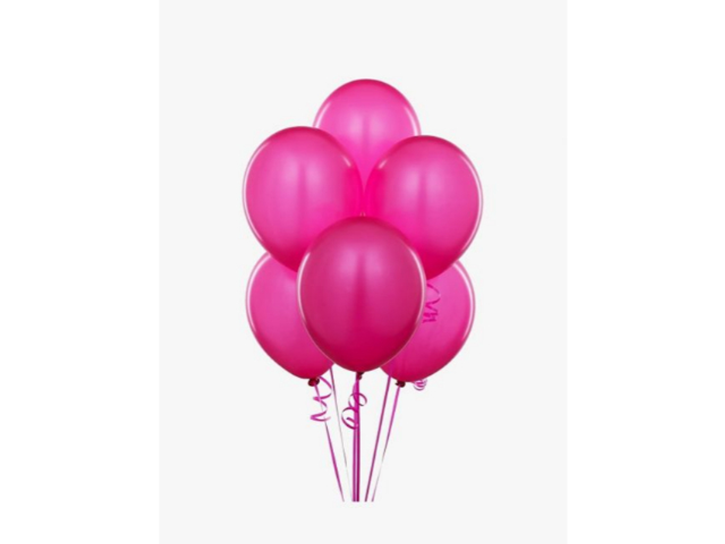 Fuchsia Helium Balloon Bouquet