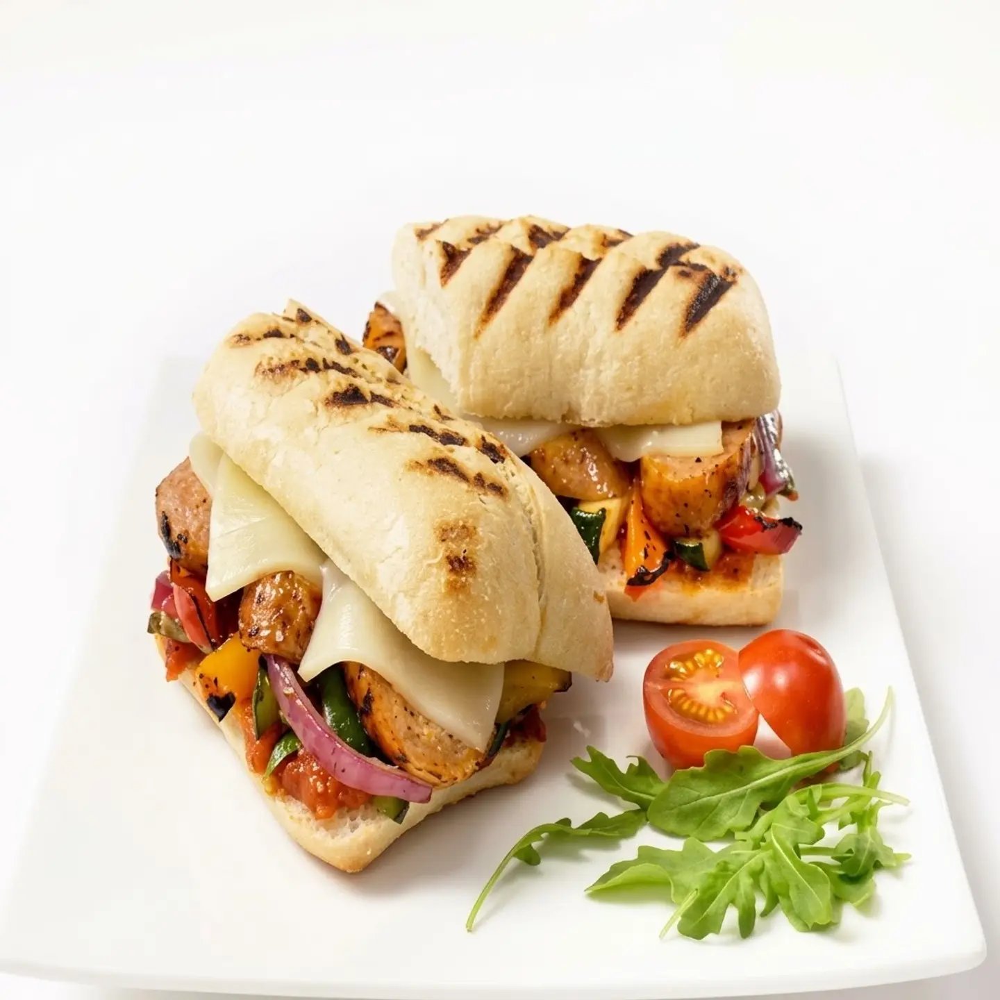 Grilled Sausage With Cheese - Medium