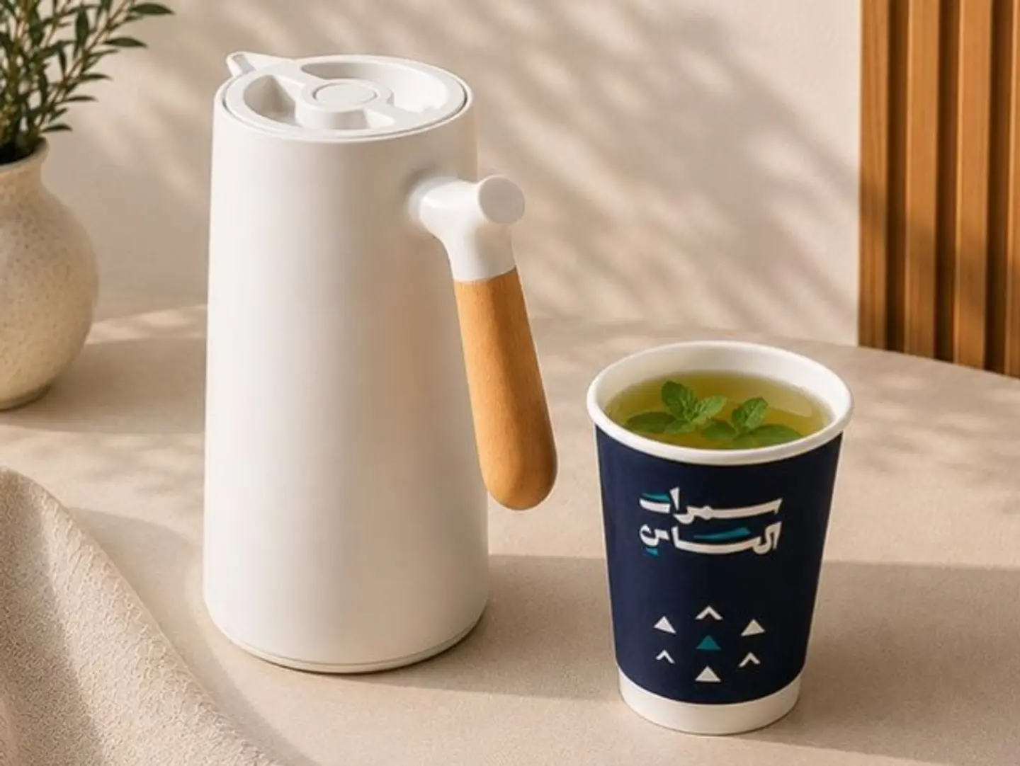 Green Tea Thermos
