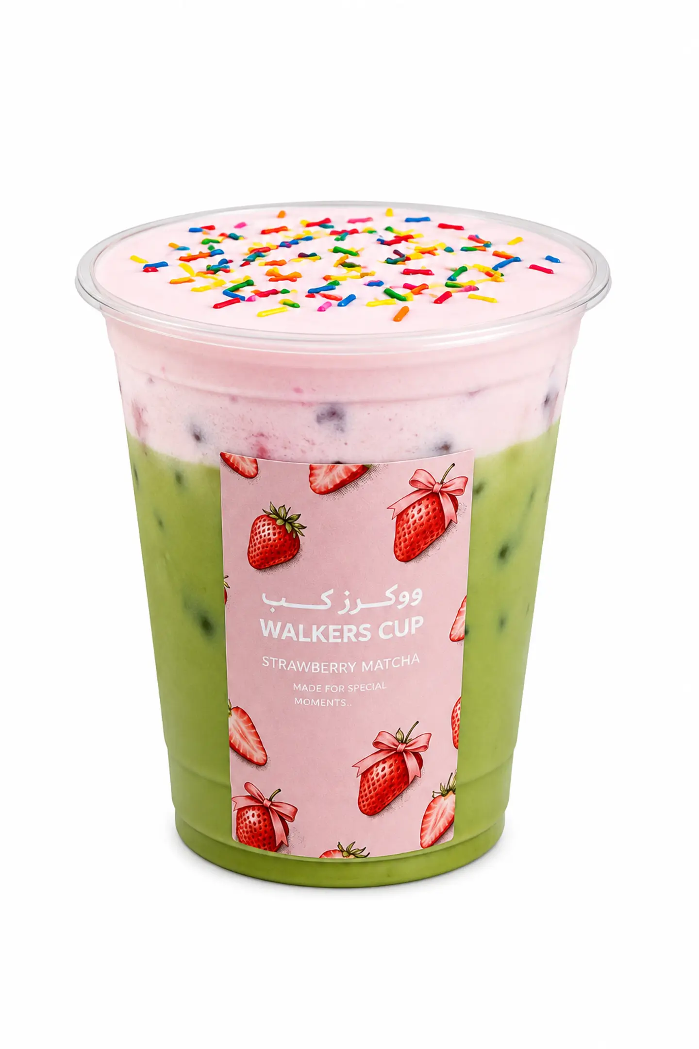 Strawberry Matcha Cloud