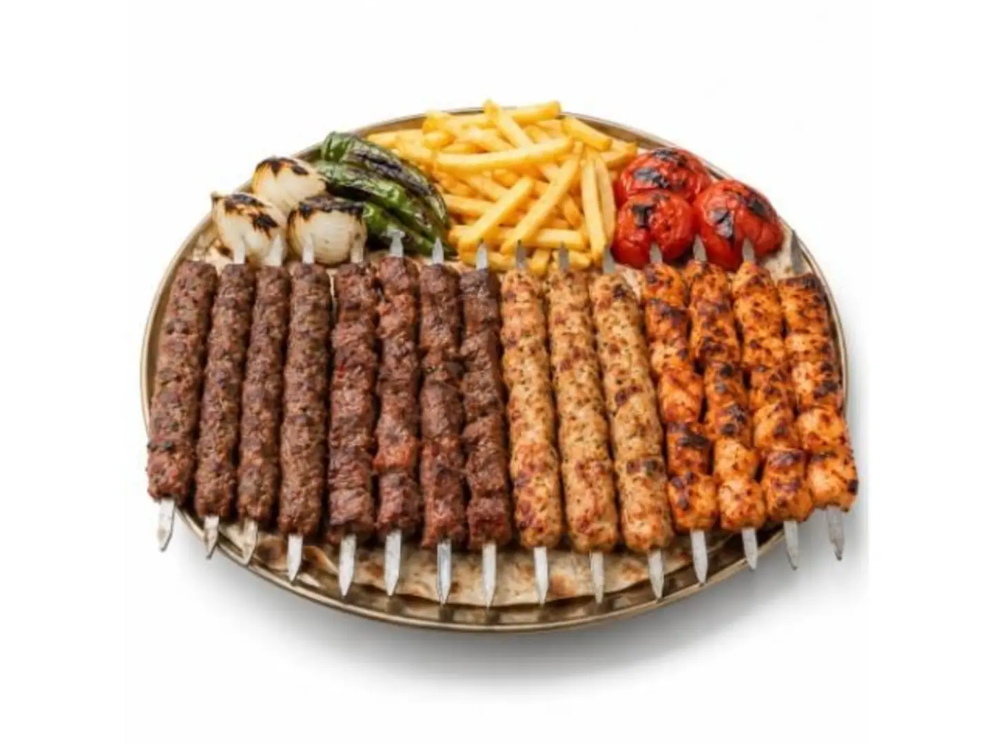 1 Kg Mixed Grill 16 Skewers