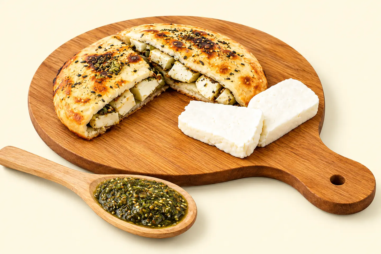 فطيره حلومي بيستو