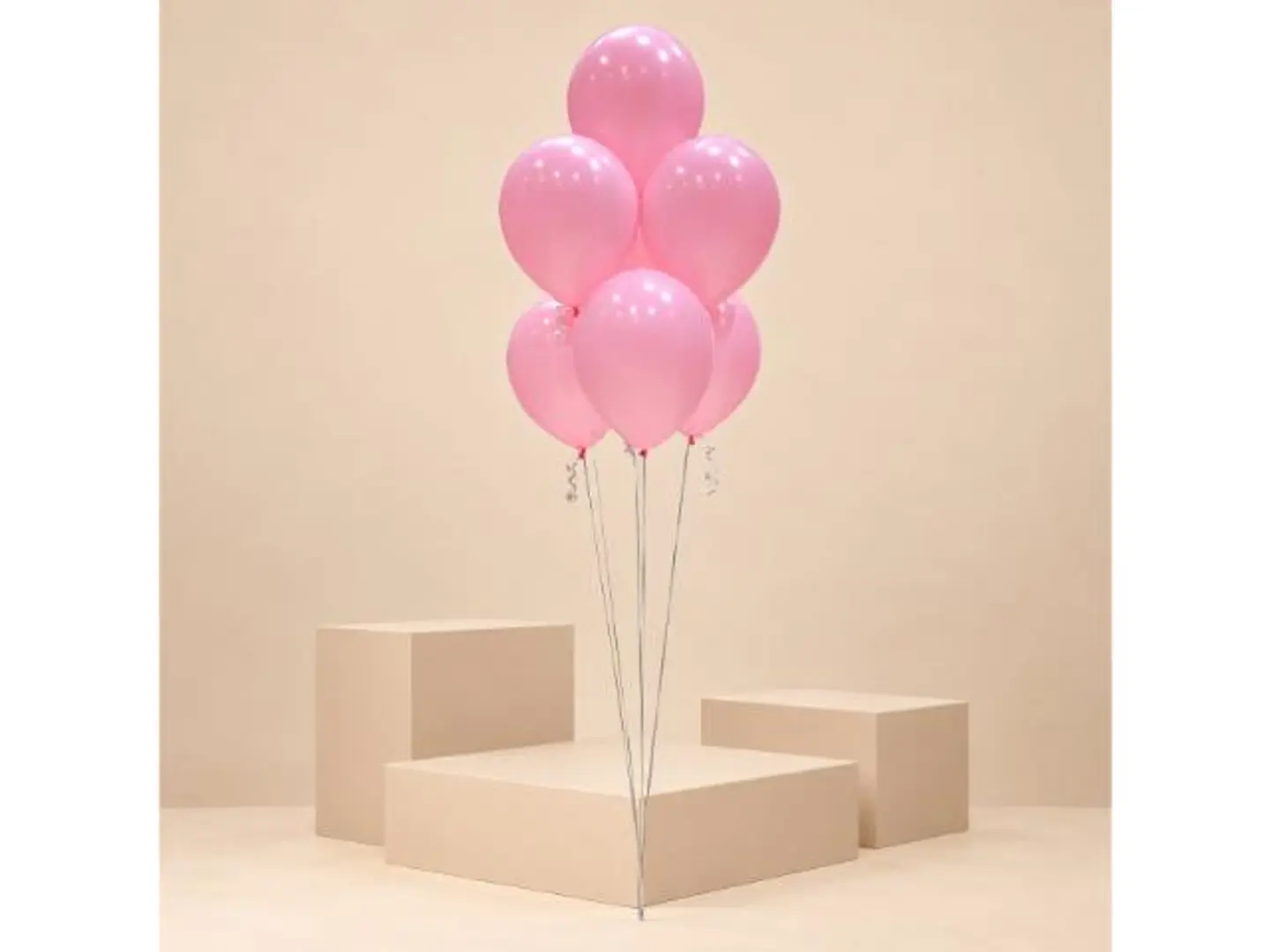 Pink Helium Balloon Bouquet