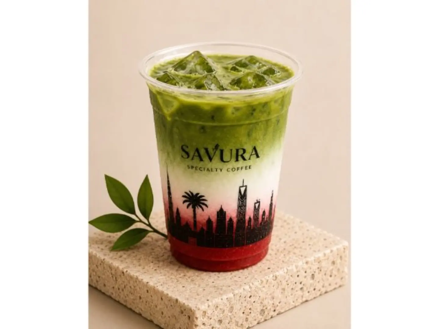 Iced Strawberry Matcha