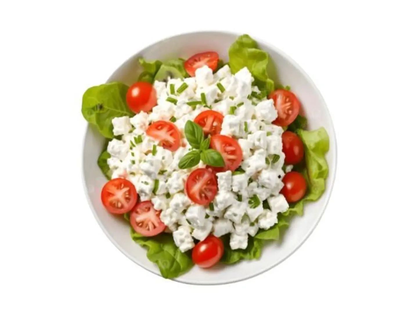 طبق جبنه طماطم