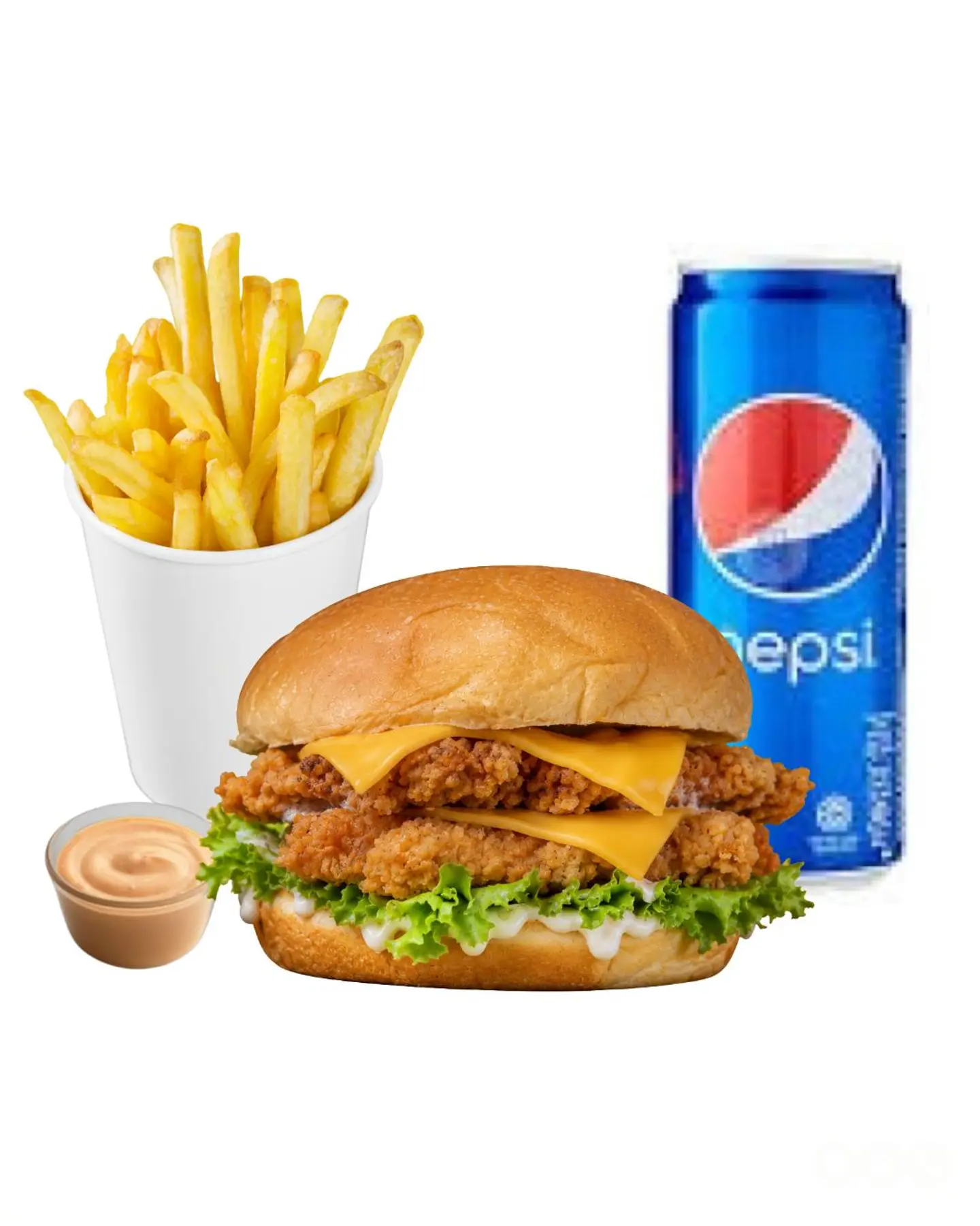 وجبة دبل دجاج كرسبي