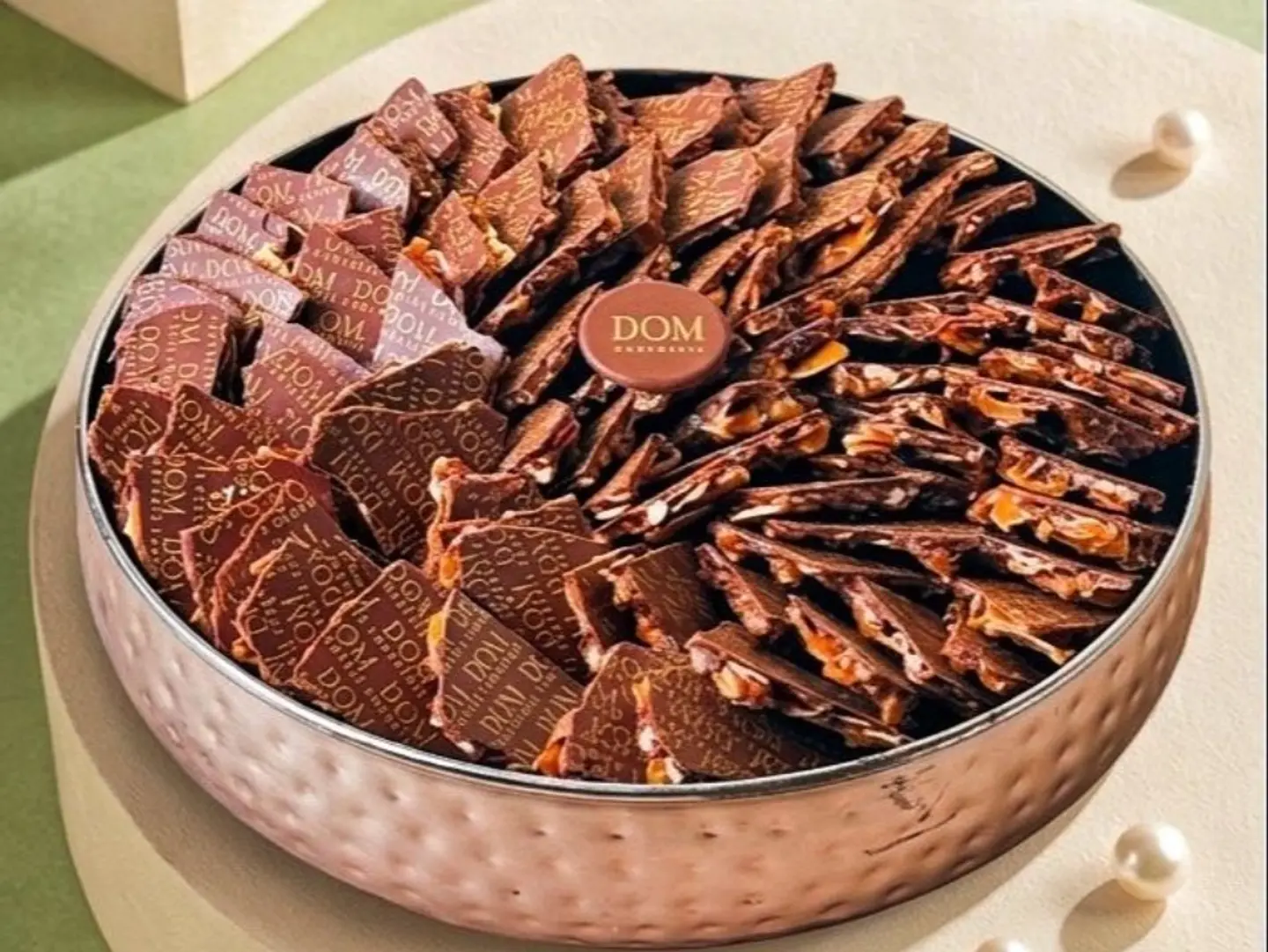 Silver Tray ( Crispy Chocolate)