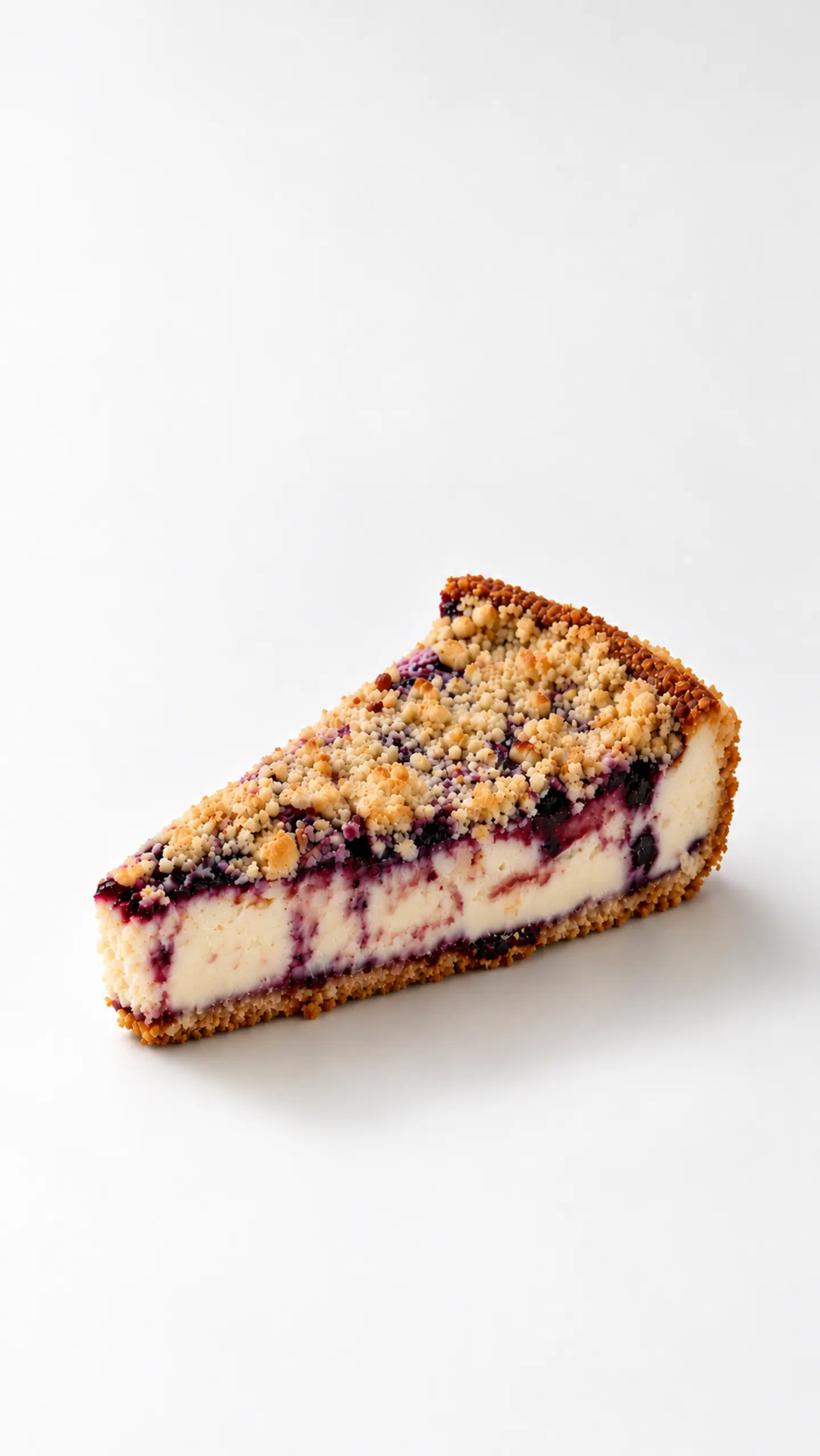 Blueberry Caramel Cheesecake
