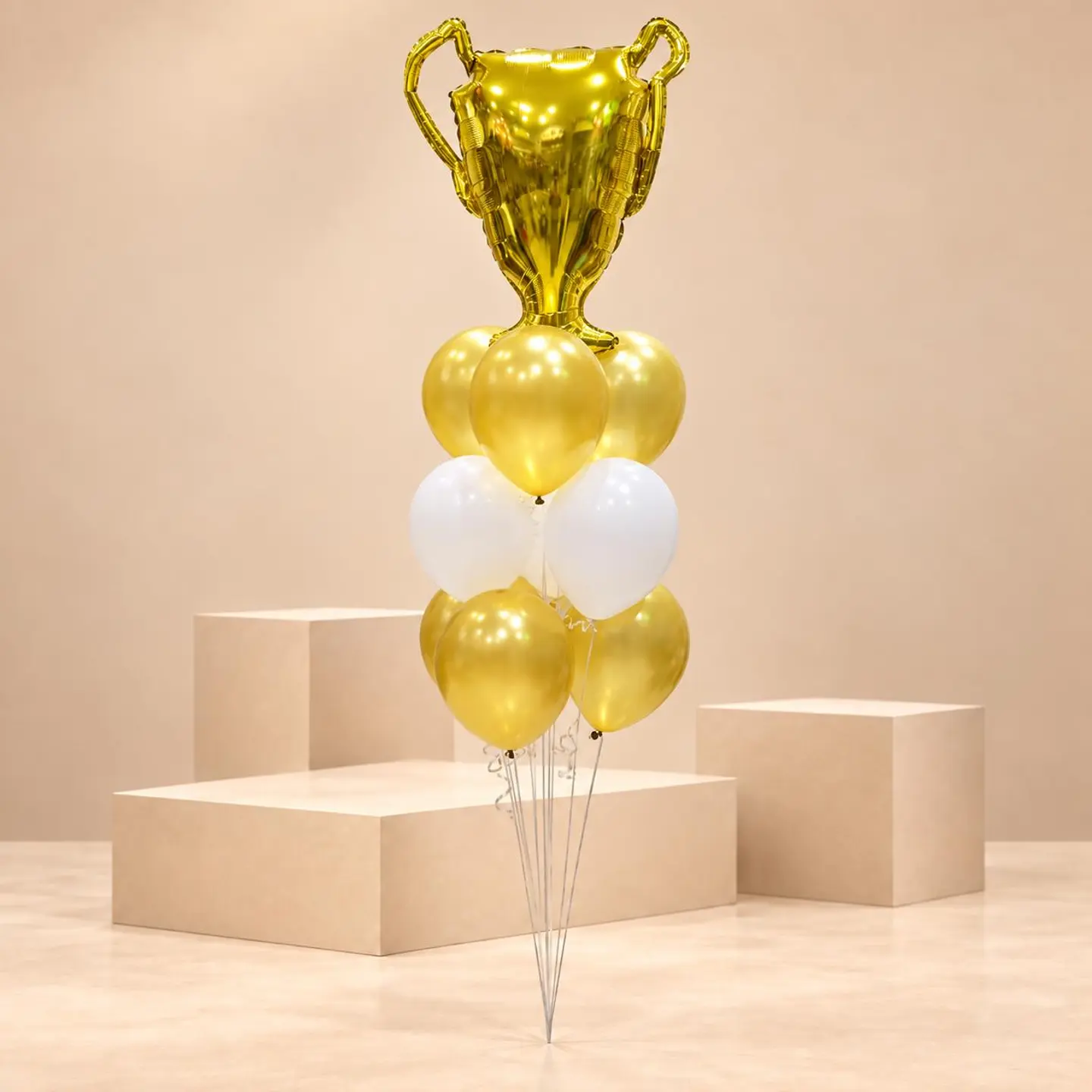 Gold Foil Cup Bouquet