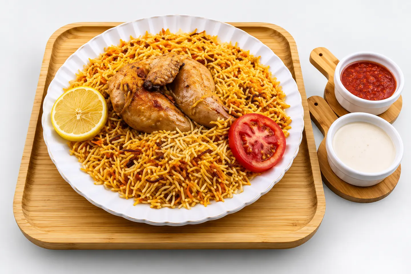 نصف حبة دجاج مضغوط