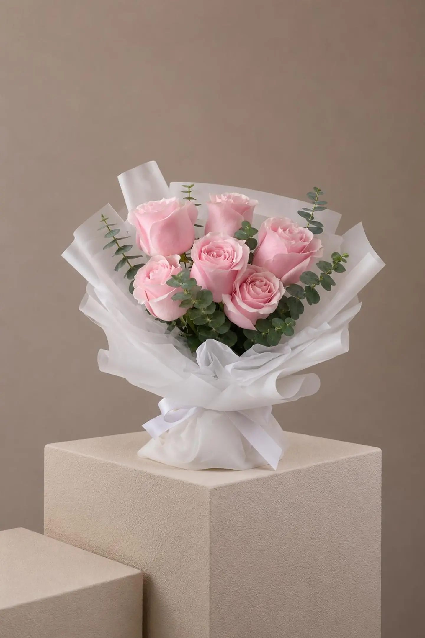 Baby Pink Rose Bouquet