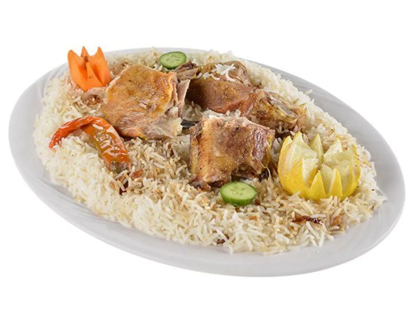 Goat Mandi With Peshawar Rice