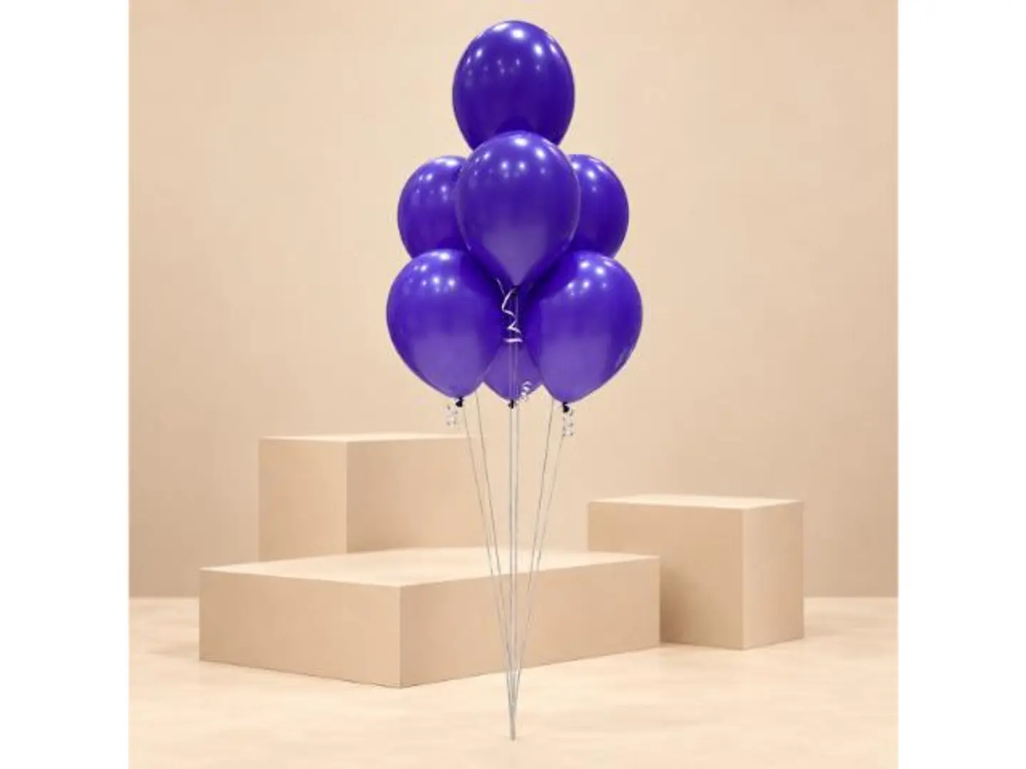Mauve Helium Balloon Bouquet