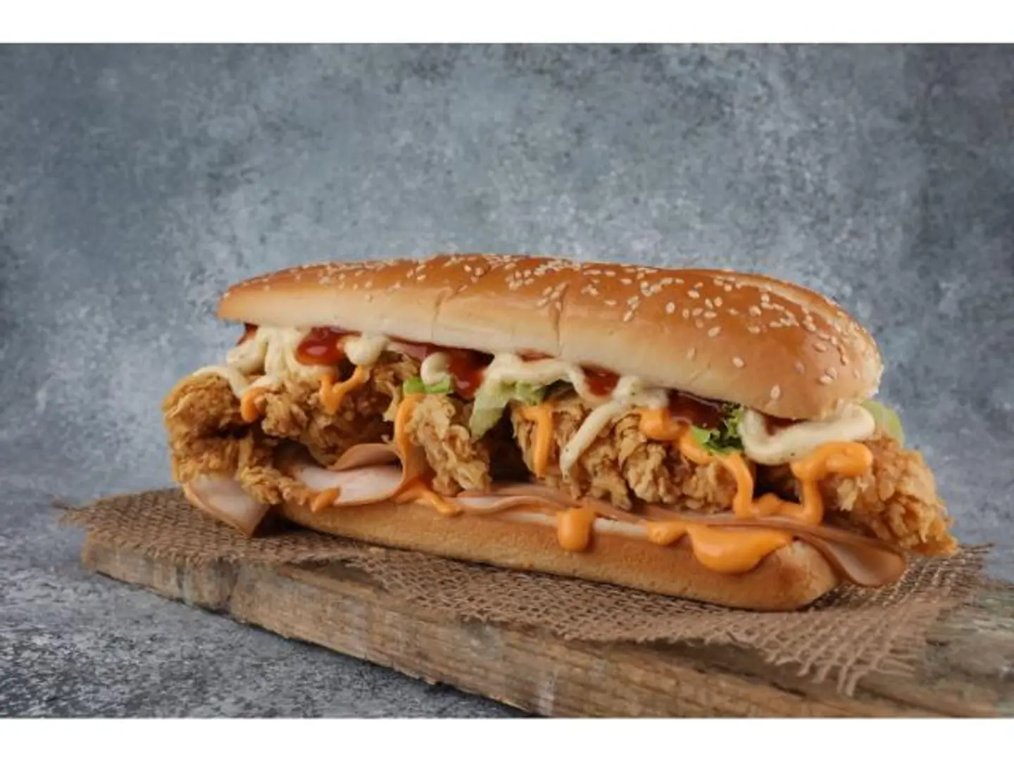 Zinger Shrimp Slaw Sandwich