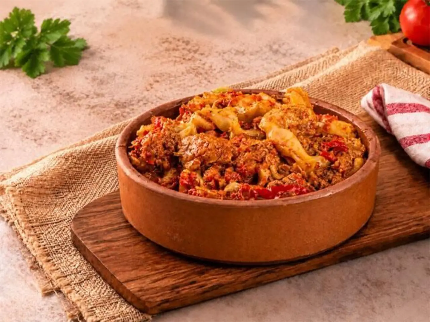 مكرونه دجاج