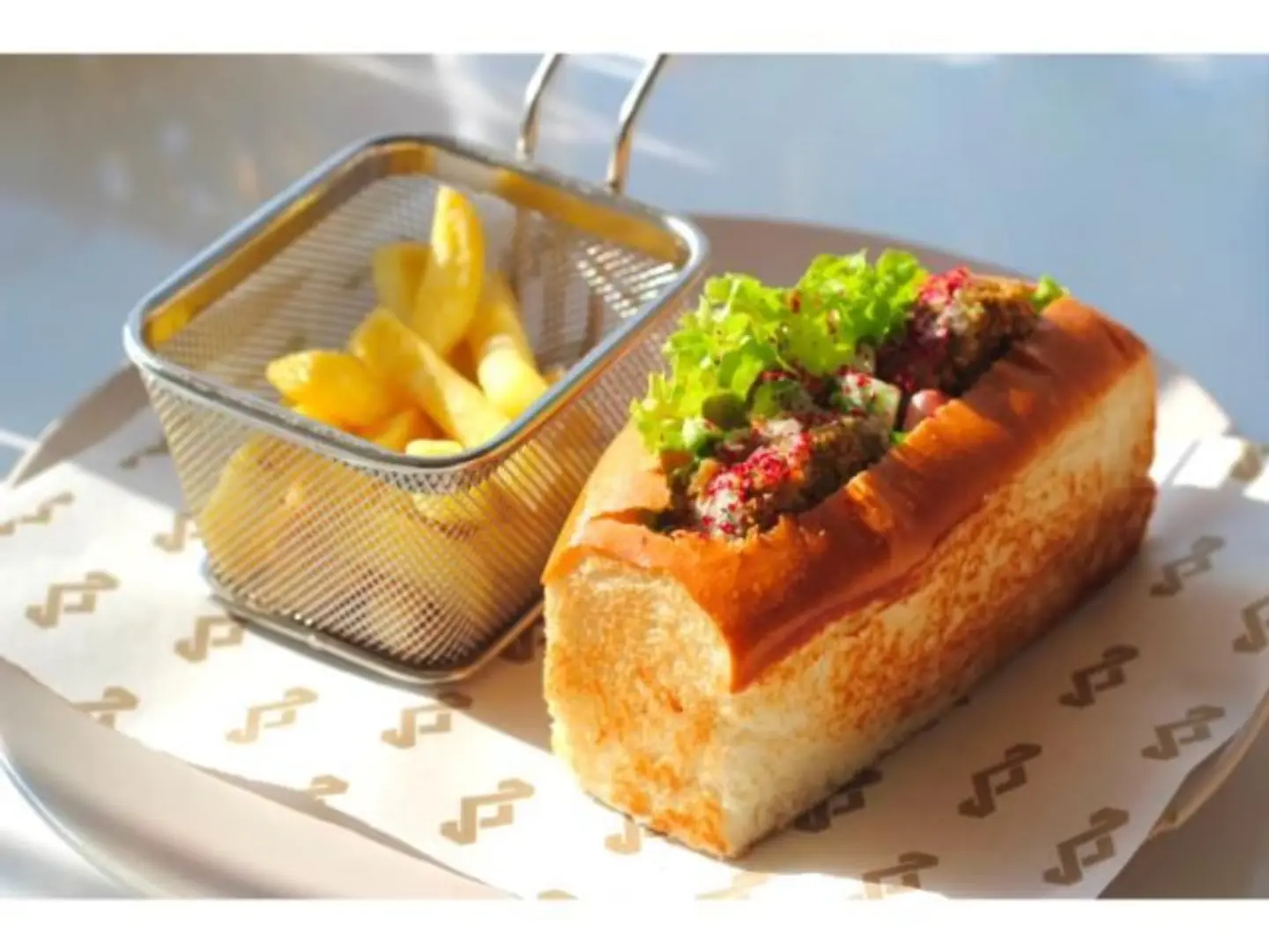 Falafel Brioche