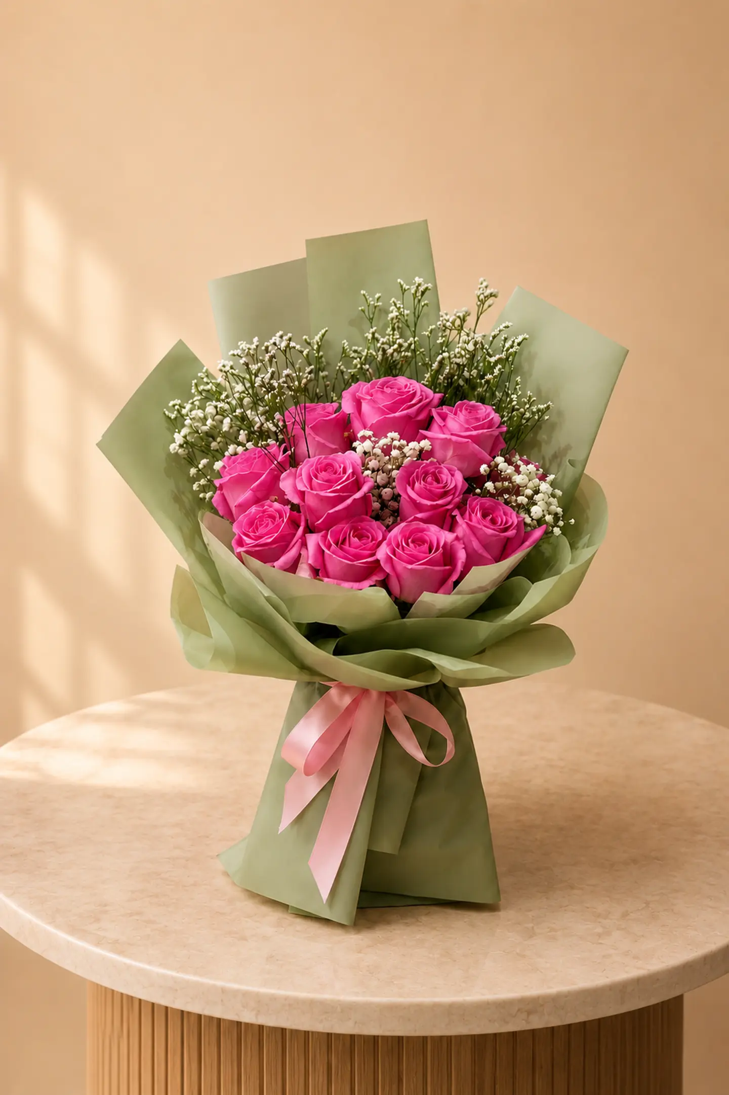 The Mint Rose Bouquet