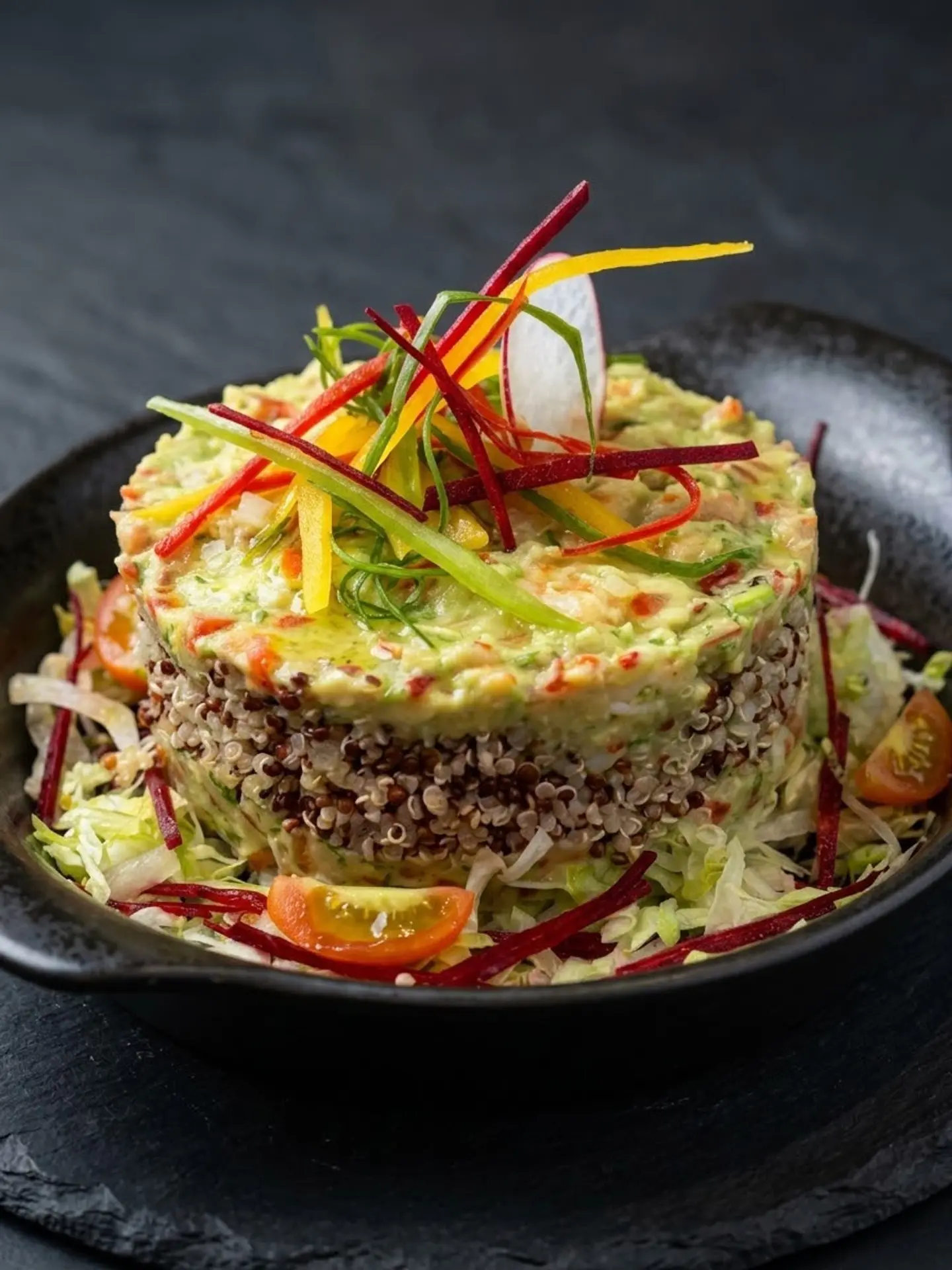 Shrimp & Quinoa Avocado Salad