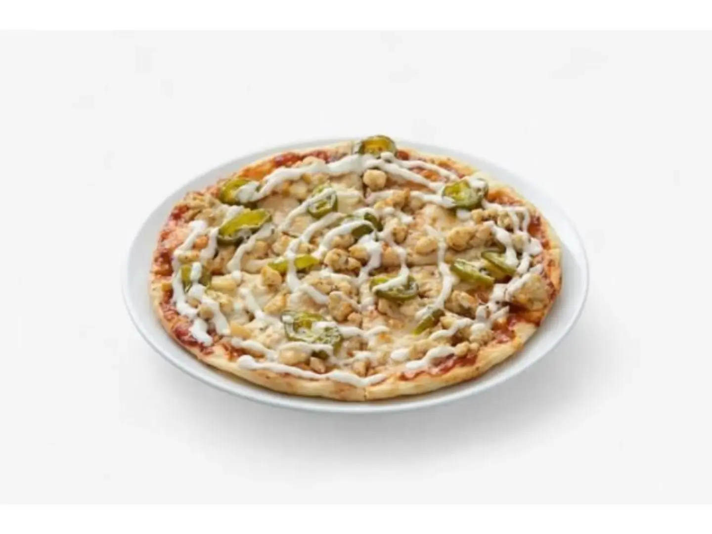Whole Wheat Ranch Pizza