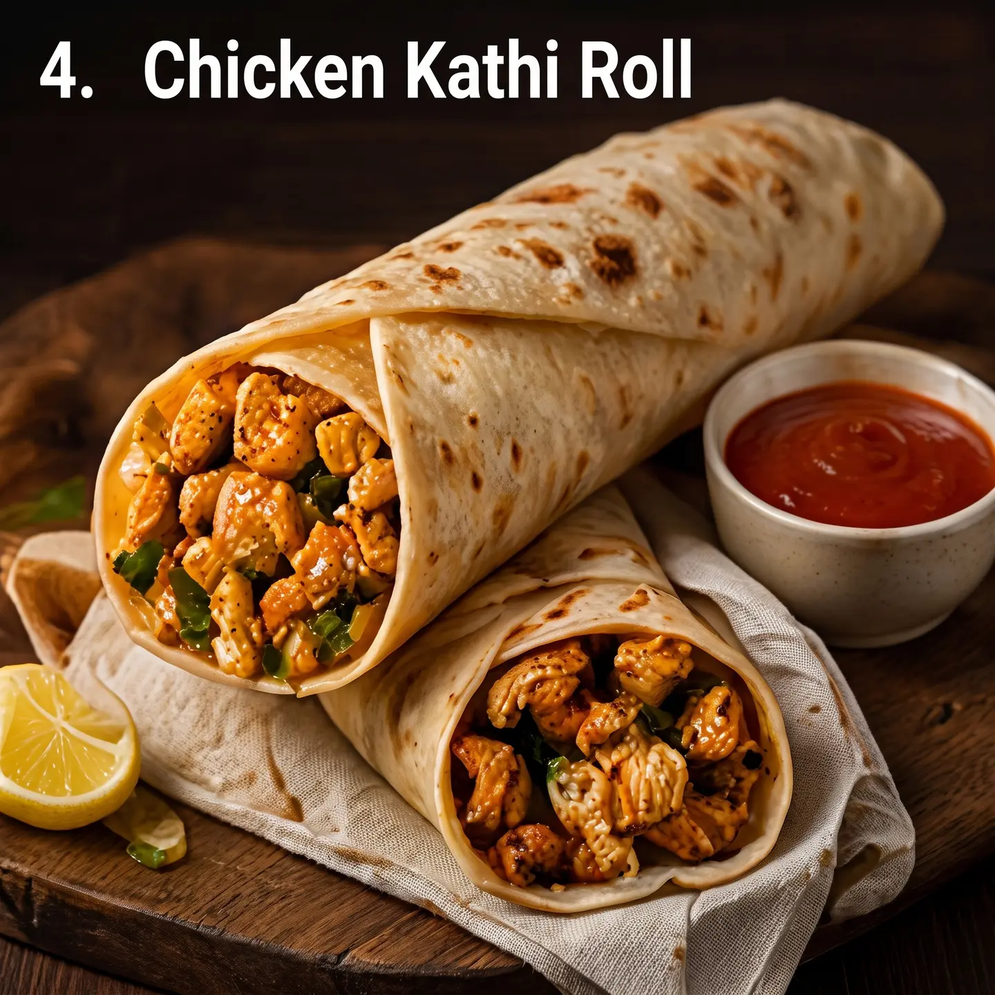 Chicken Kathi Roll