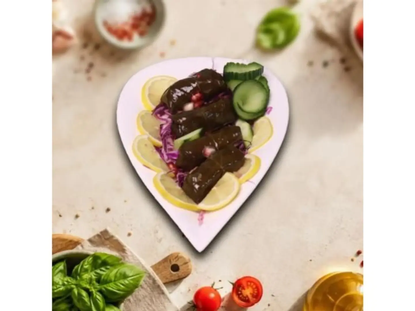 Stuffed Grape Leaves
