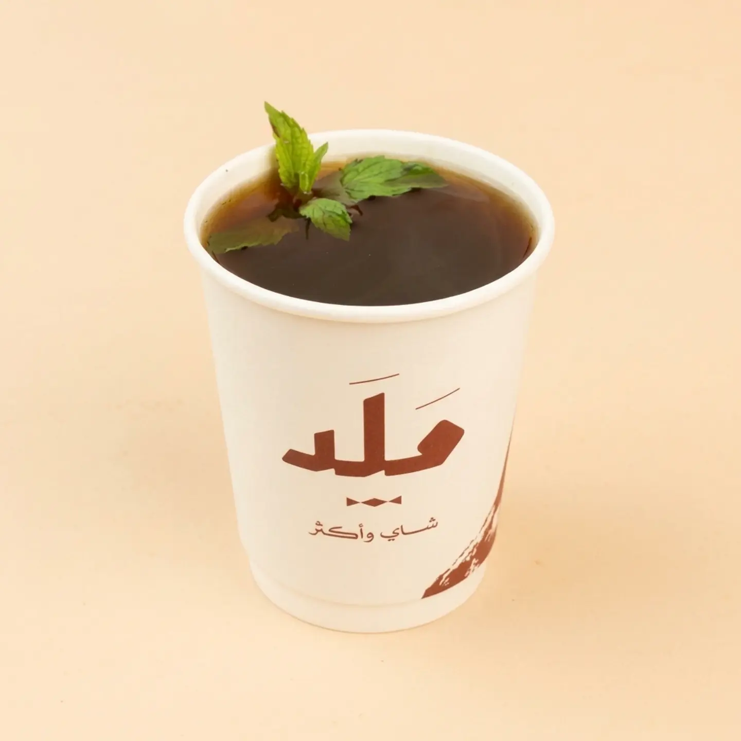 شاي ملد كوب ورق